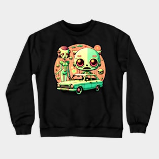 Zombi Boss and THe Dead Queen Crewneck Sweatshirt